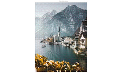 Hallstatt Österreich 1000 Teile (Tobias Hägg)