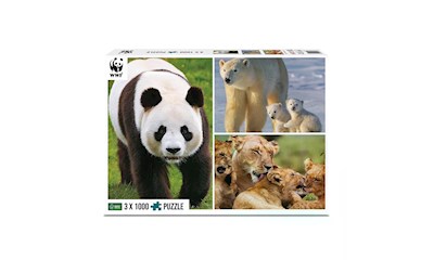 Säugetiere 3x1000 Teile