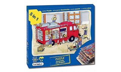 Feuerwehr - Lagenpuzzle