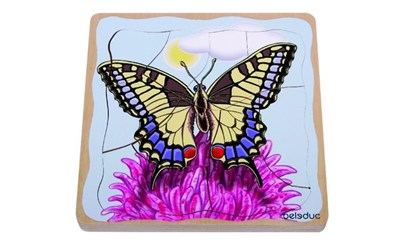 Schmetterling - Lagenpuzzle