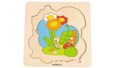 Entdeckerpuzzle Wiese