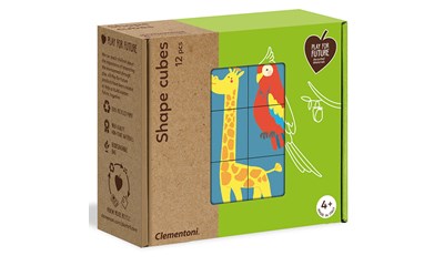 Eco Würfelpuzzle Tiere Teile