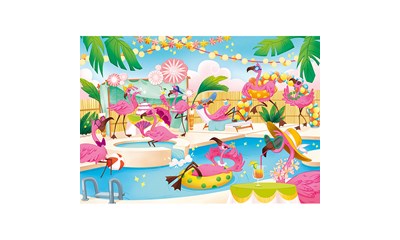 Brilliant Flamingo