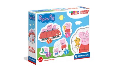 Mein erstes Puzzle Peppa Pig 4 Formenpuzzles