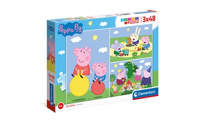Puzzle Peppa Pig  3 verschiedene Motive 