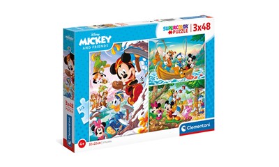 Mickey & Friends 3 verschiedene Motive 