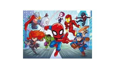Marvel Super Hero 60 Teile 33.5x23.5cm Doppelseitig