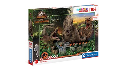 Puzzle Jurassic World 104 tlg. Camp Cretaceous 2