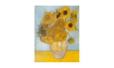 Vase mit Sonnenblumen