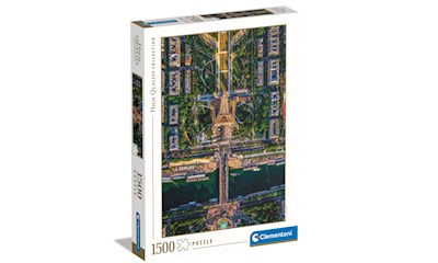 Puzzle Flying Over Paris 1500 Teilen 59.2 x 84.3 cm