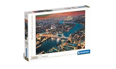 Puzzle London aerial view 2000 Teilen 97.5 x 66.8 cm