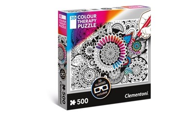 Colour Therapy Mandala 3D inkl. 3D Brille