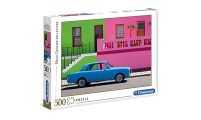 Puzzle blue Car 500 teilig 49 x 36cm