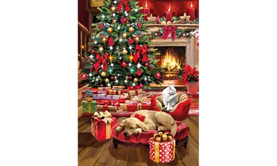 Weihnachten am Feuer