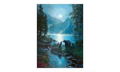 Bären im Mondschein 1000 Teile