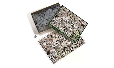 Schwarz und Weiss: Tiere 1000 Teile