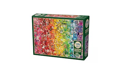 Farbiger Regenbogen 1000 Teile