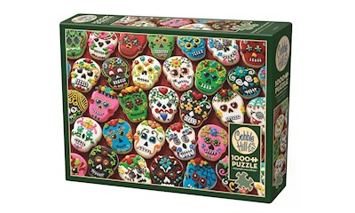 Totenkopf Plätzchen 1000 Teile