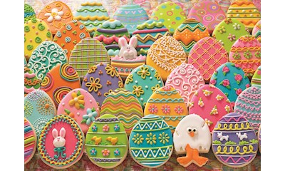 Ostereier Plätzchen 1000 Teile