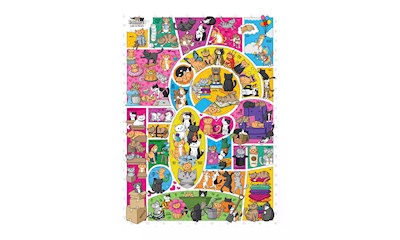 Doodlekatzen 1000 Teile