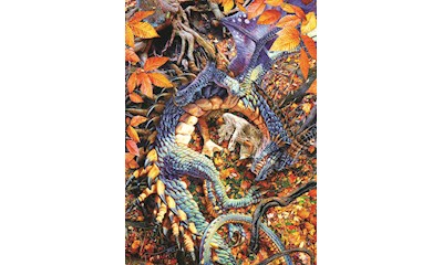 Saphirdrache 1000 Teile