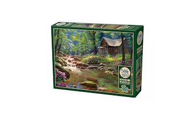 Waldhütte am Bach 1000 Teile