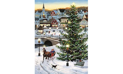 Weihnachten im Dorf 1000 Teile