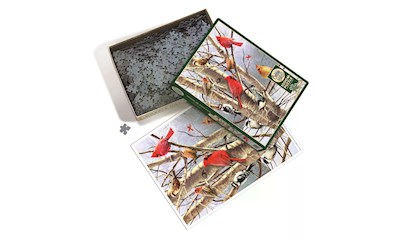 Wintervögel 1000 Teile