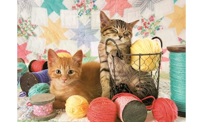 Flauschige Knäuel 1000 Teile