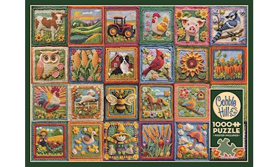 Häkel Patchwork Bauernhof 1000 Teile