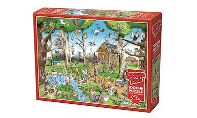 Verrückte Vogelwarte 1000 Teile