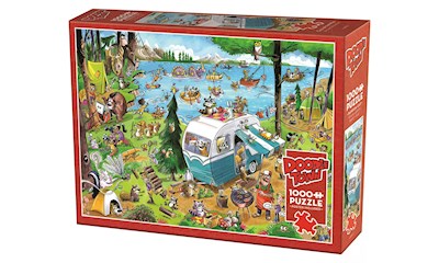 Verrückter Campingausflug 1000 Teile