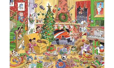 Verrückte Weihnachten 1000 Teile