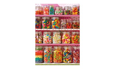 Süssigkeitenregal 500 Teile