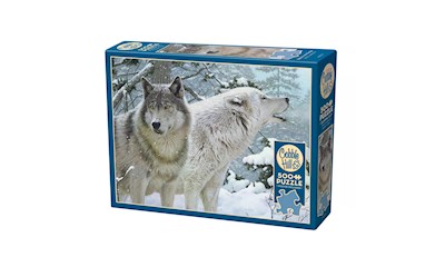 Wölfe im Schnee 500 Teile