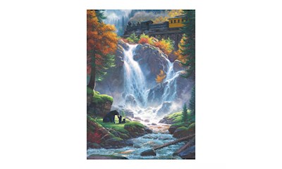 Gebirgspass 500 Teile