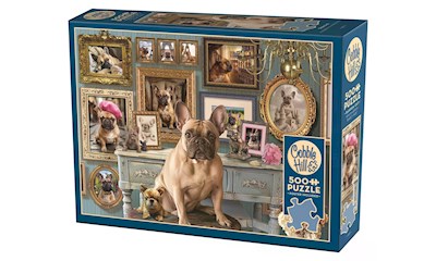 Französische Bulldogge 500 Teile