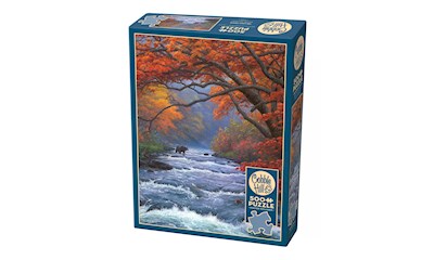 Fluss im Herbst 500 Teile