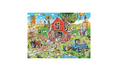 Verrückter Bauernhof 350 Teile