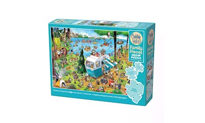 Verrückter Campingausflug 350 Teile