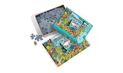 Verrückter Campingausflug 350 Teile