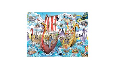 Verrückte Wikinger 350 Teile