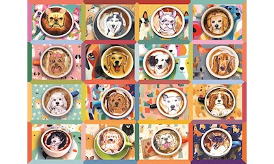 Welpen Kaffee 275 Teile