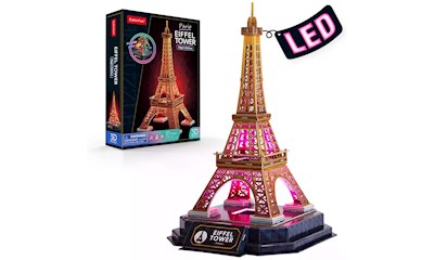 3D Puzzle Eiffelturm LED 51 Teile