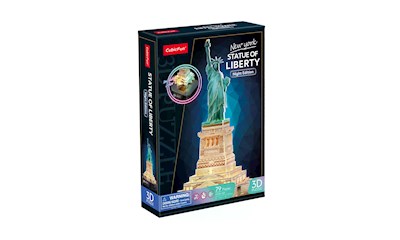 3D Puzzle Freiheitsstatue LED 79 Teile