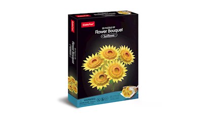 3D Puzzle Blumenstrauss Sonnenblume 209 Teile