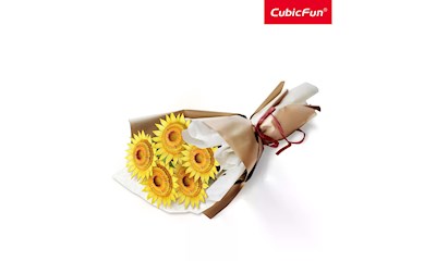 3D Puzzle Blumenstrauss Sonnenblume 209 Teile