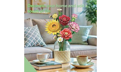 3D Puzzle Blumenstrauss Mix 285 Teile