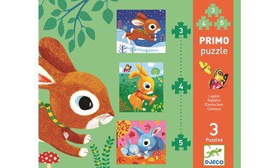 Erstes Puzzle Hasen