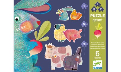 Riesenpuzzle Dandelion und Freunde